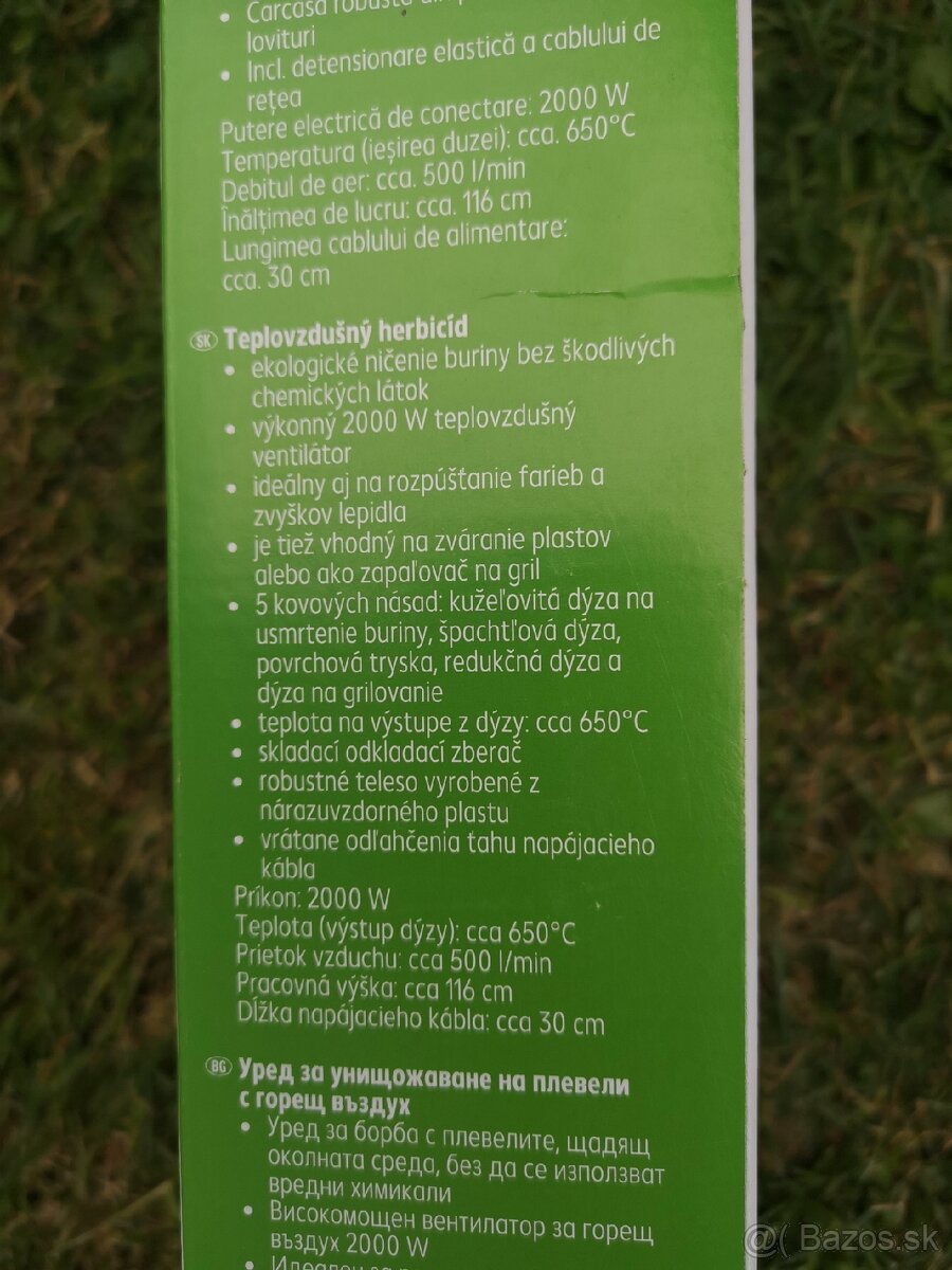 spalovac buriny , odstabovac naterov a lepidla - 4