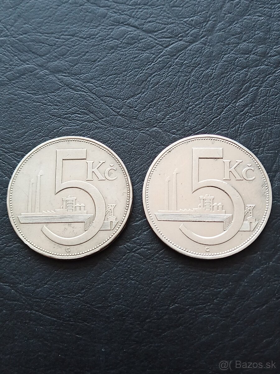Československé 5koruny - 4