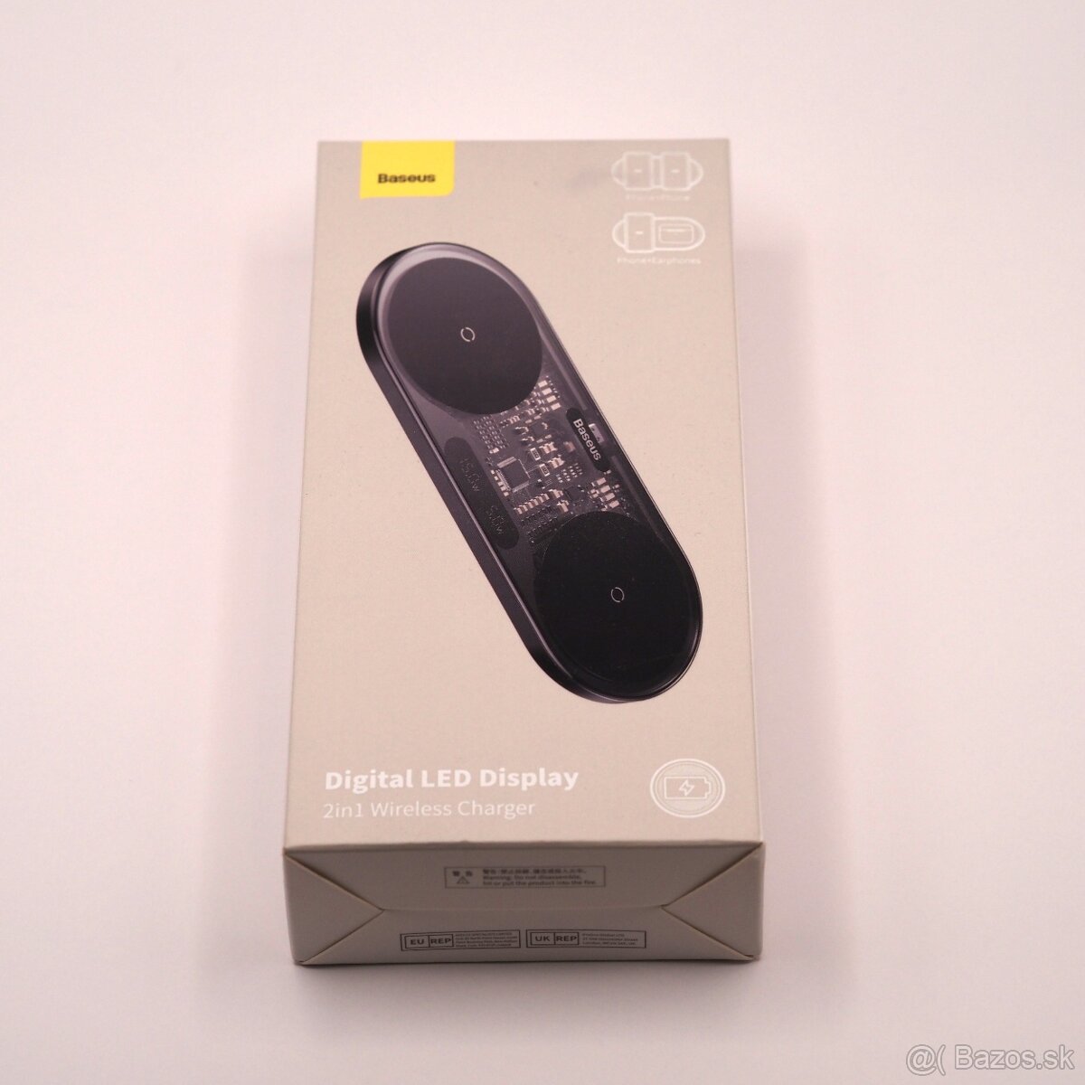 Bezdrôtova nabíjačka Baseus 20W 2v1 - 4