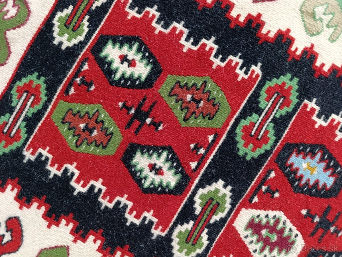 Super tkaný vlnený koberec - 4