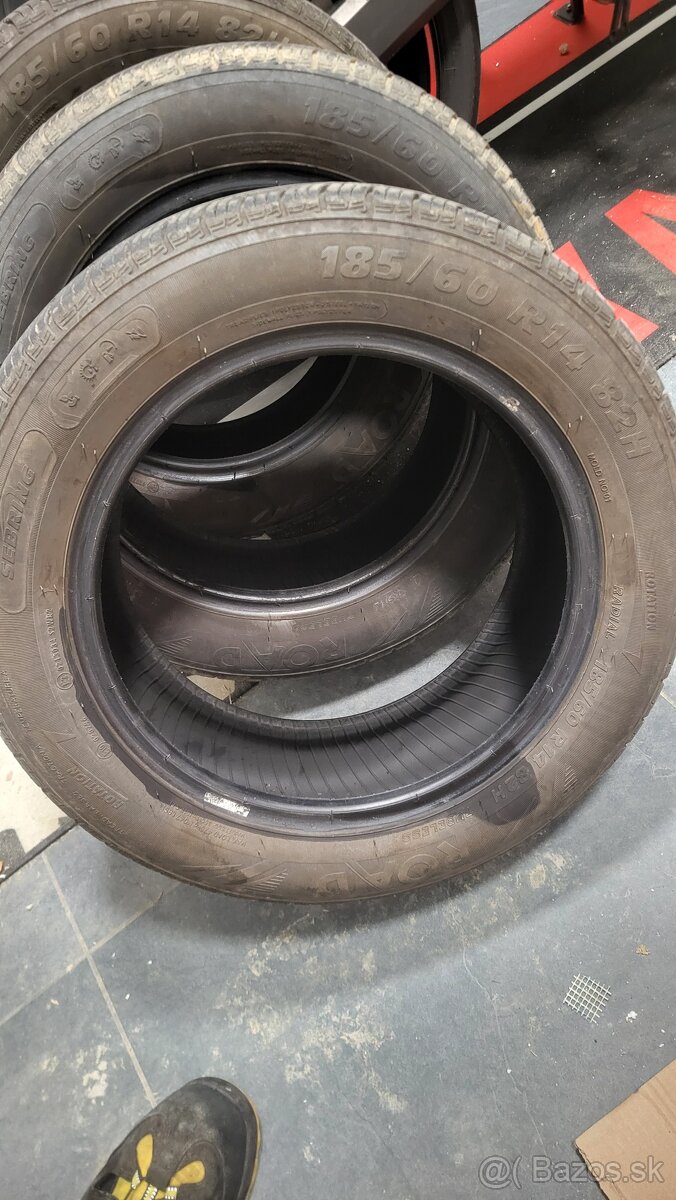 Celorocne pneu 185/60 r14 Sebring 4ks - 4