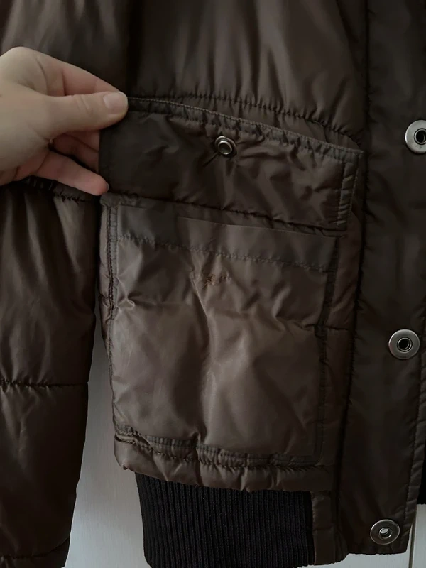 Dámska hnedá bunda - 4