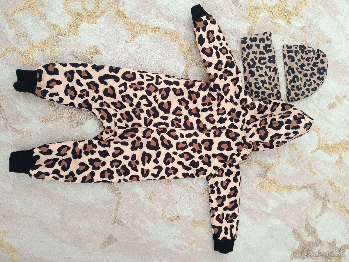 Softshellovy overal+ čiapka s nakrcnikom - 4