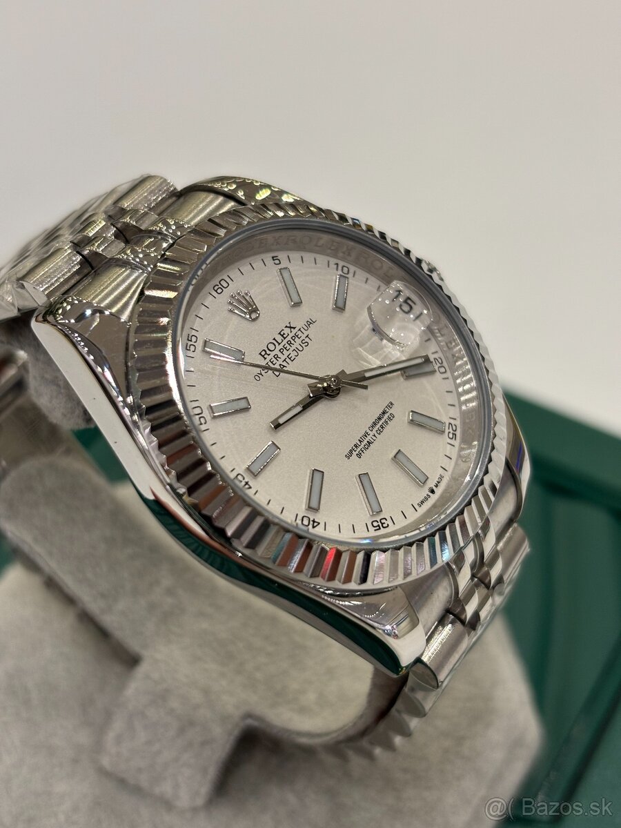 Rolex Datejust Biele, Nové, 40mm - 4