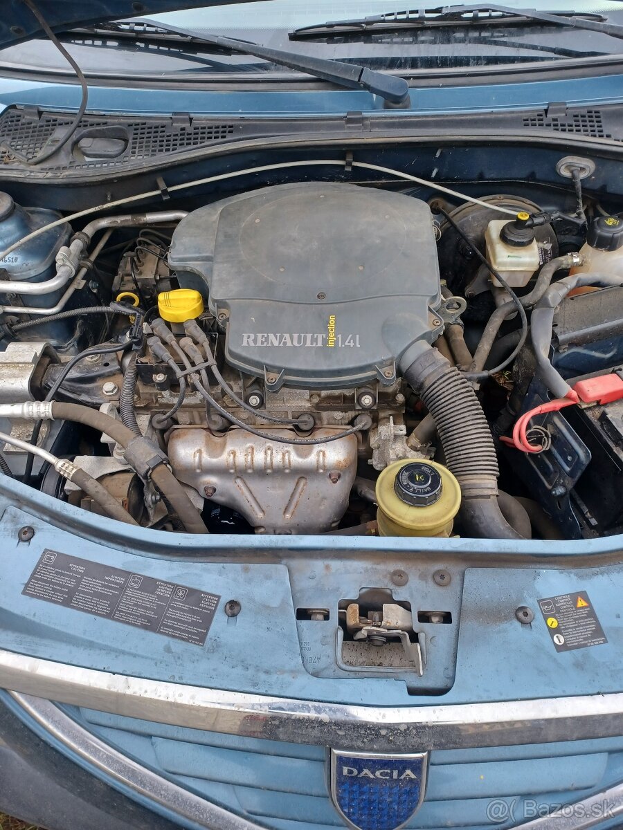 Rozpredám Dacia Logan 1.4Mpi 55kw 2008 - 4