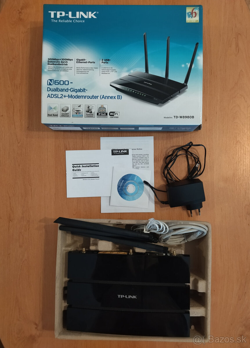 Gigabitový router TP-link TD-W8980B - 4