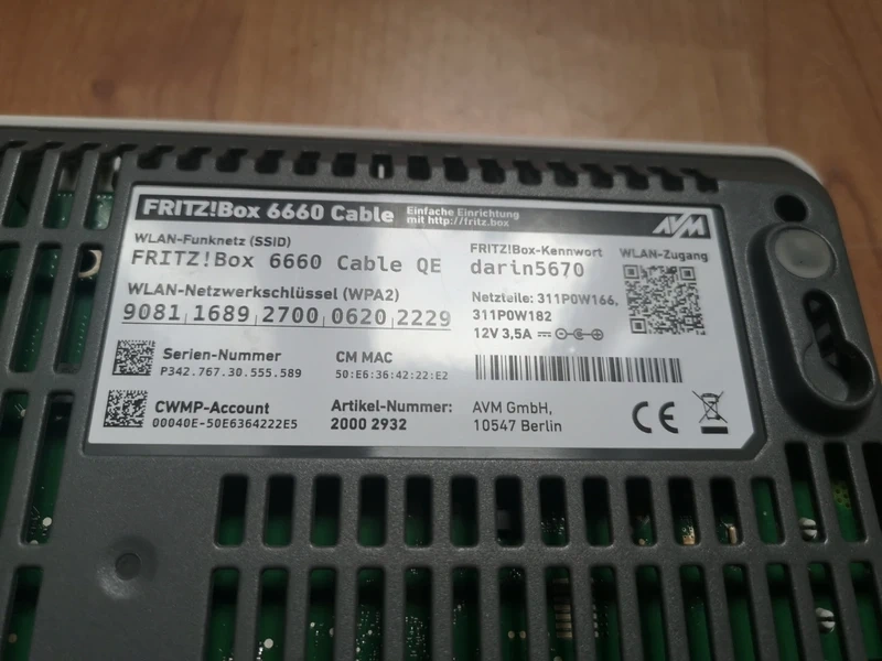 wifi router FRITZ BOX 6660 cable - 4