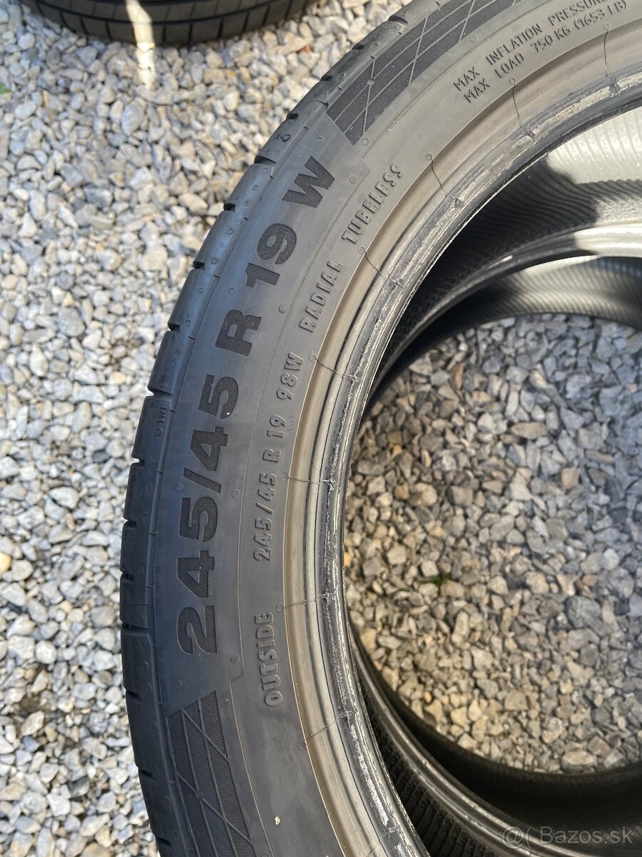 Continental 245/45 R19 letne - 4