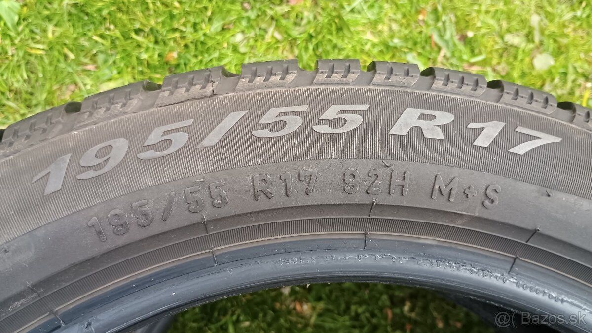 Zimné pneu Pirelli, 195/55 R17 - 4