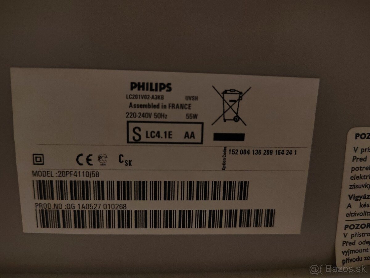 Predám televízor PHILIPS - 4