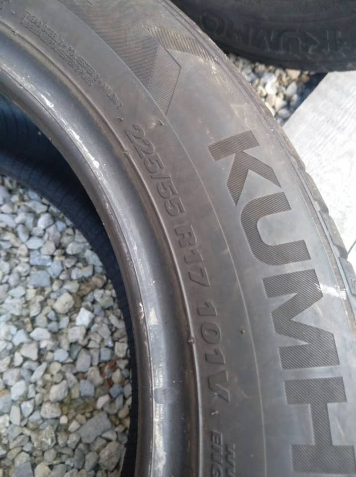 225/55 17 zimné + alu. - 4