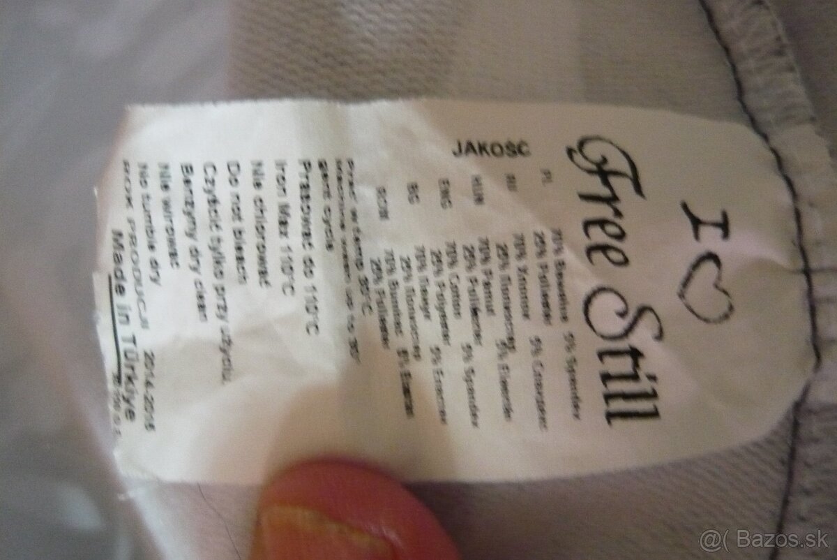 čierno-biela dámska mikina - 4