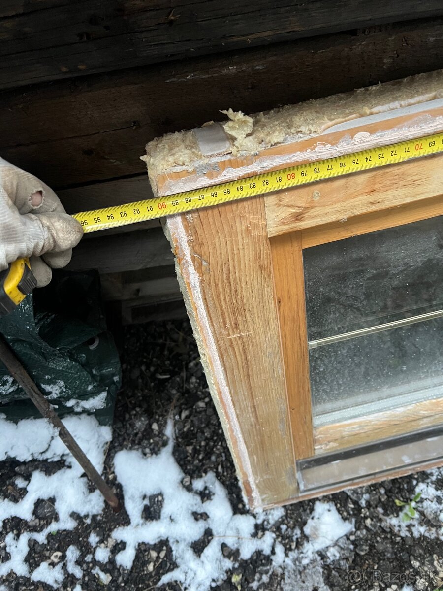 Drevené okná 2x - 4