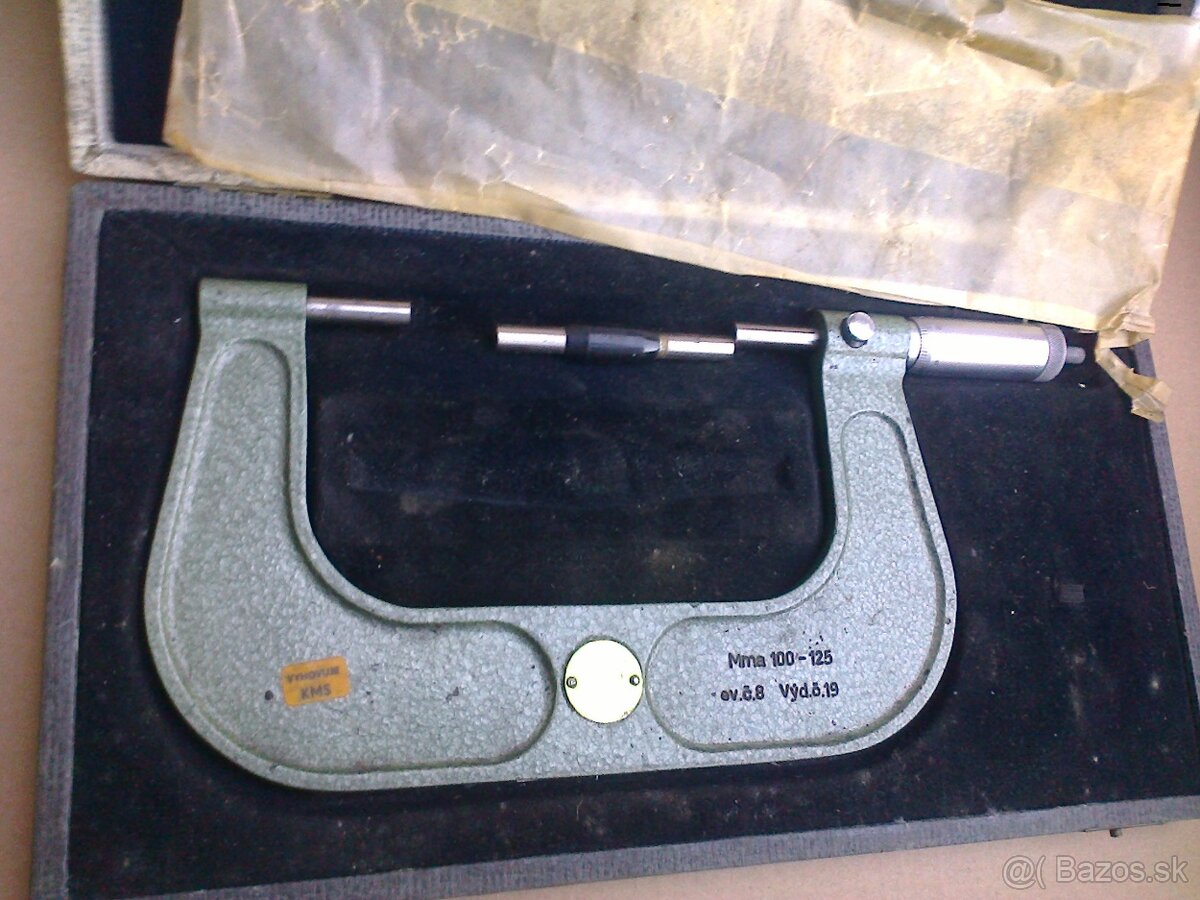 Mikrometre, dutinomer, hĺbkomer, - 4