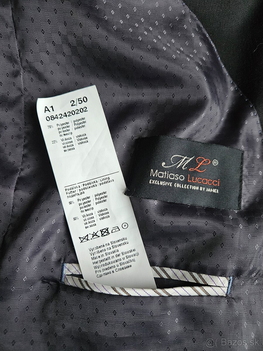 Pánsky oblek Matiaso Lucacci - 4