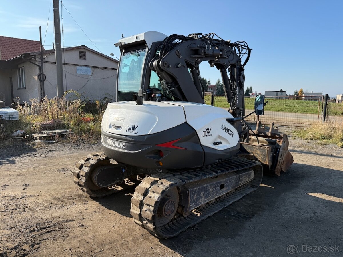 MECALAC 8MCR, NEW model, klima, dobrý stav - 4