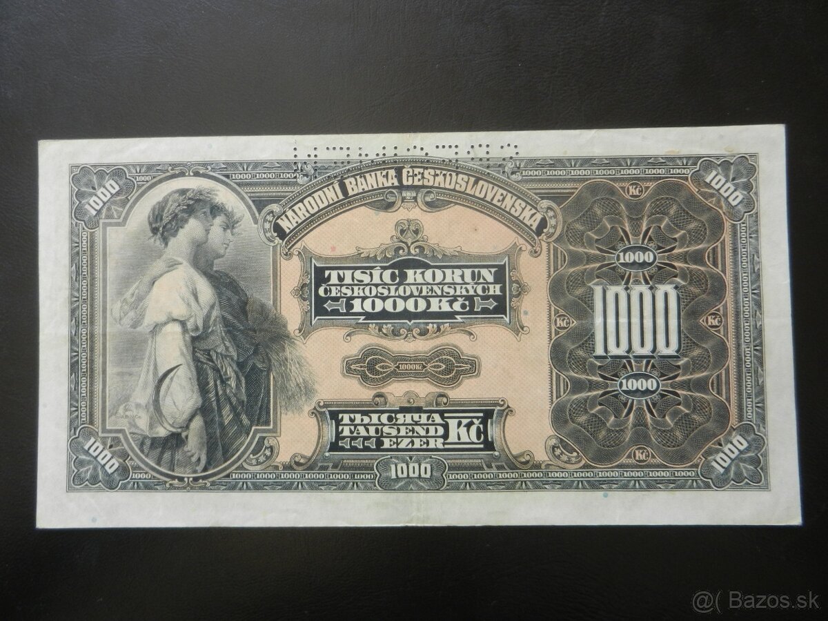 Bankovky 1 republika 22... - 4