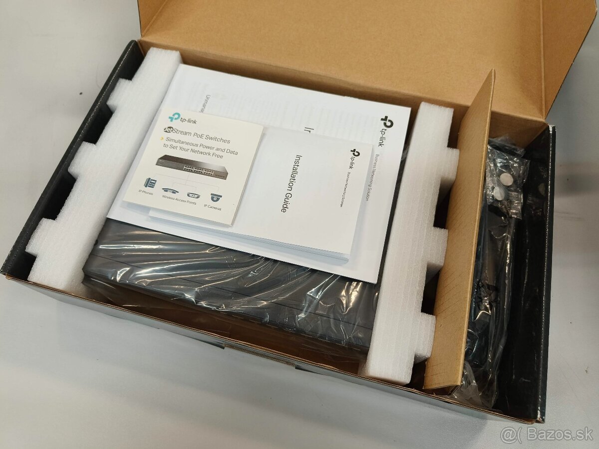 Switch TP-LINK TL-SG1008MP úplne NOVÝ - 4