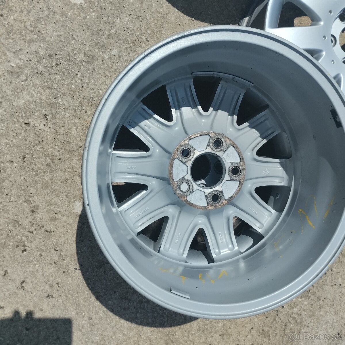 17"-Nissan Disky na predaj - 4