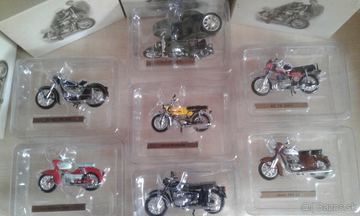 Zberateľské modely moto a áut 1/24 - 4