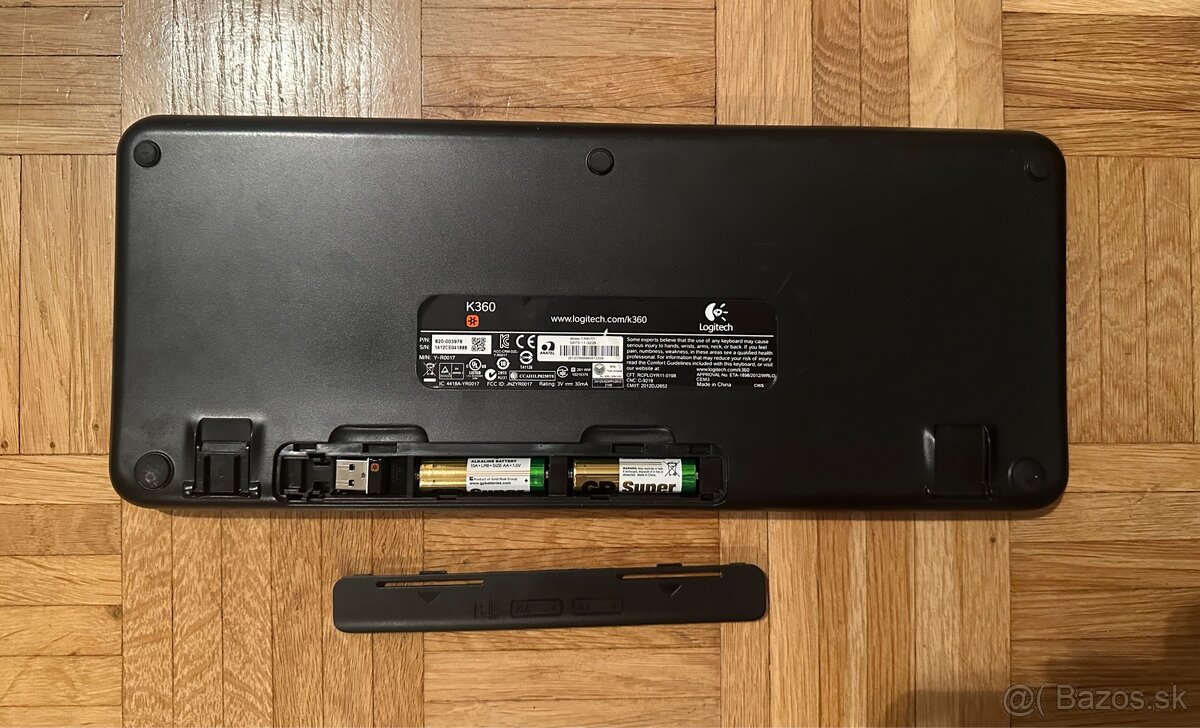 Bezdrôtova klávesnica Logitech - 4