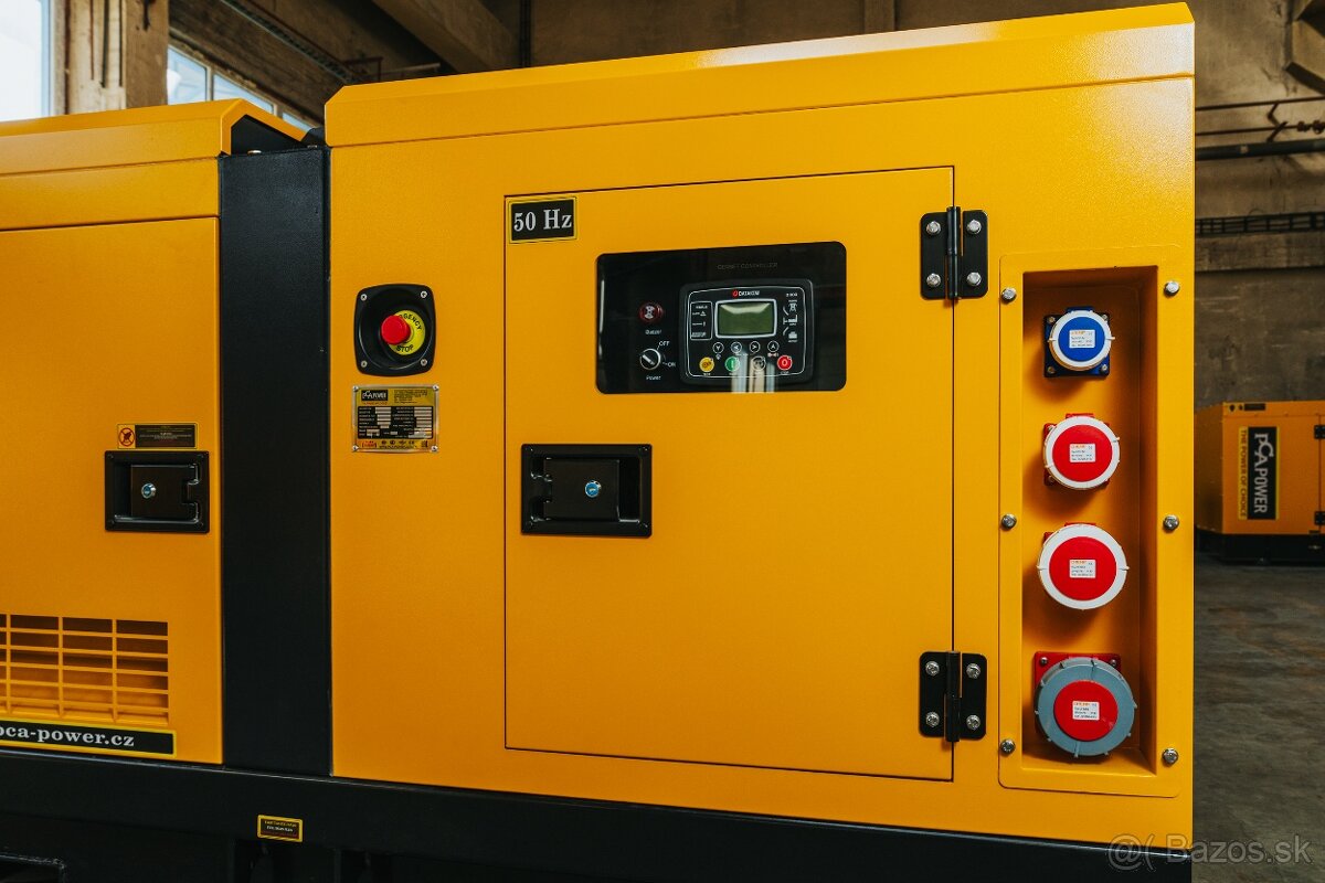 Naftová elektrocentrála PDE-66 kVA s ATS. - 4