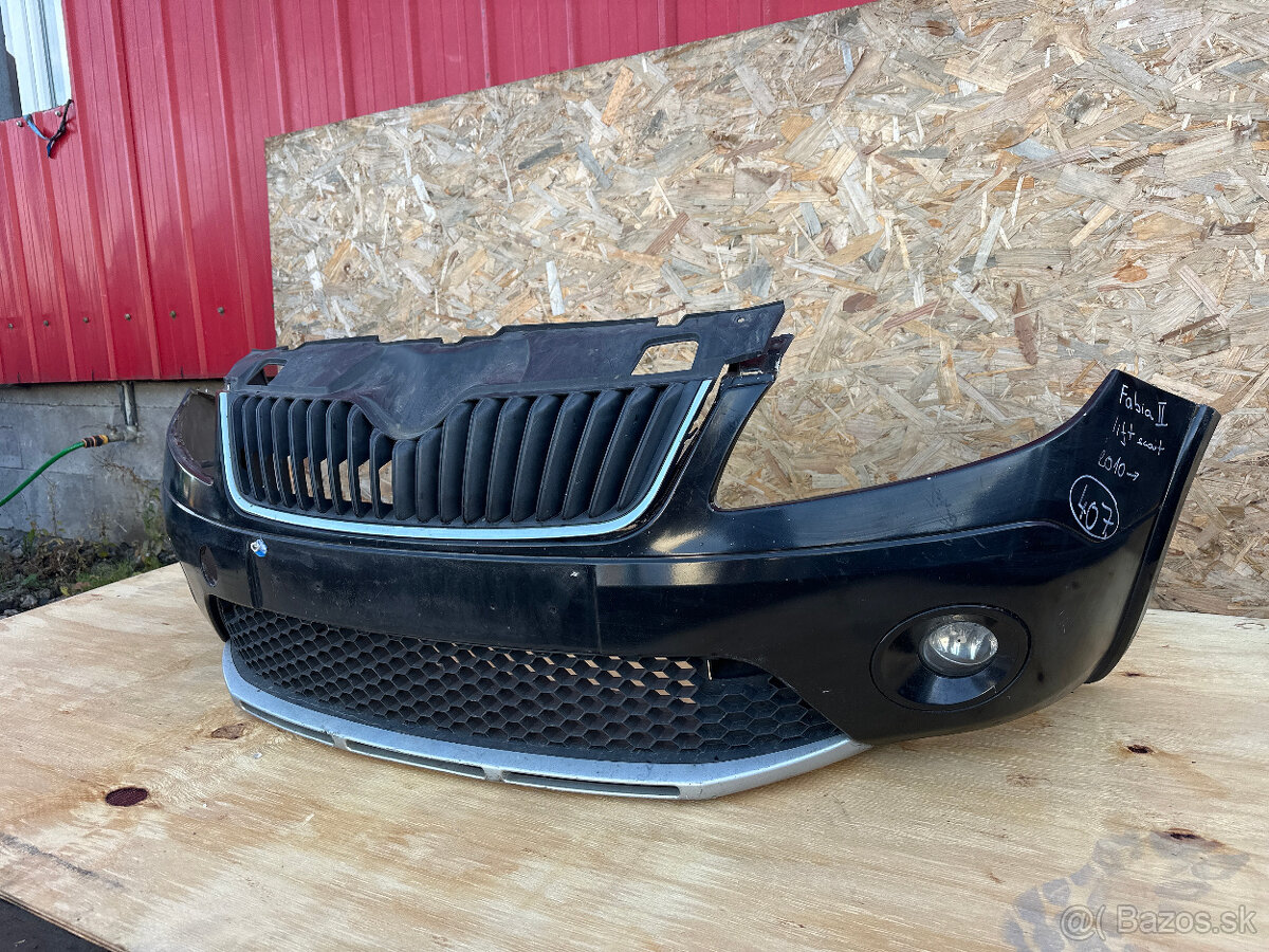 407. PŘEDNÍ NÁRAZNÍK: ŠKODA FABIA II FACELIFT 2010-> - 4