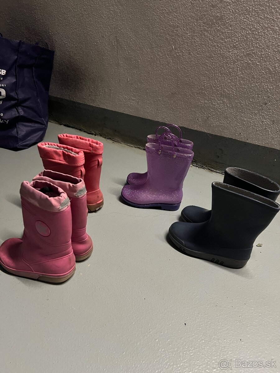 Detské dievčenské topánky č.27 - 4