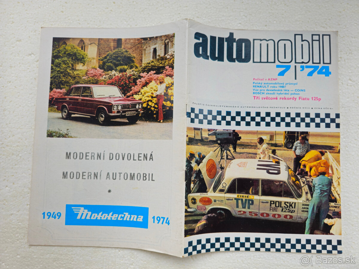 Automobil 1974 číslo 7 - 4
