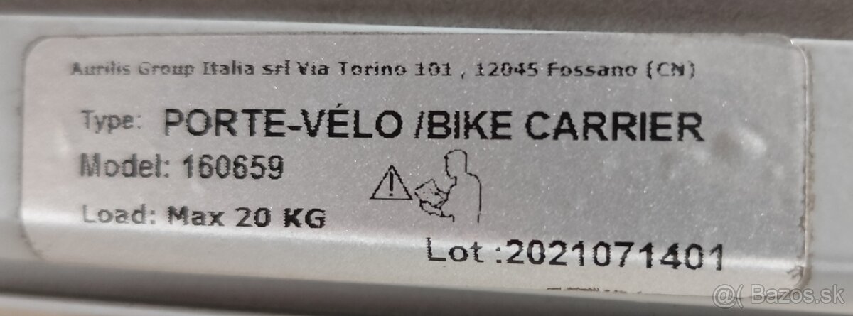 Strešný nosič bicyklov - 4