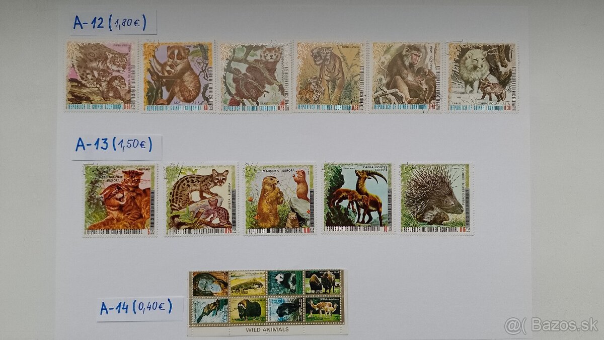 Poštové známky - 4