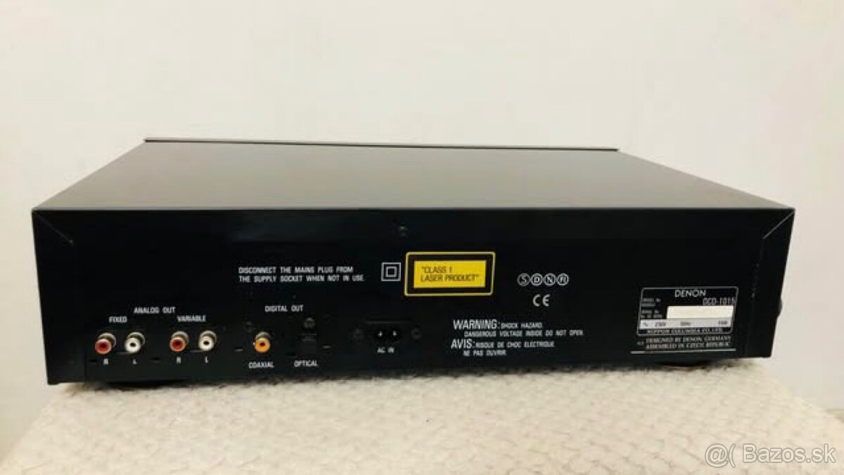 CD player DENON DCD -1015 - 4