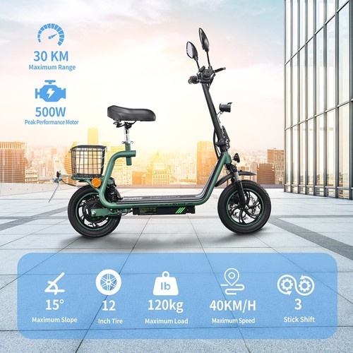 Elektrická kolobežka max rýchlosť 44km/h - 4