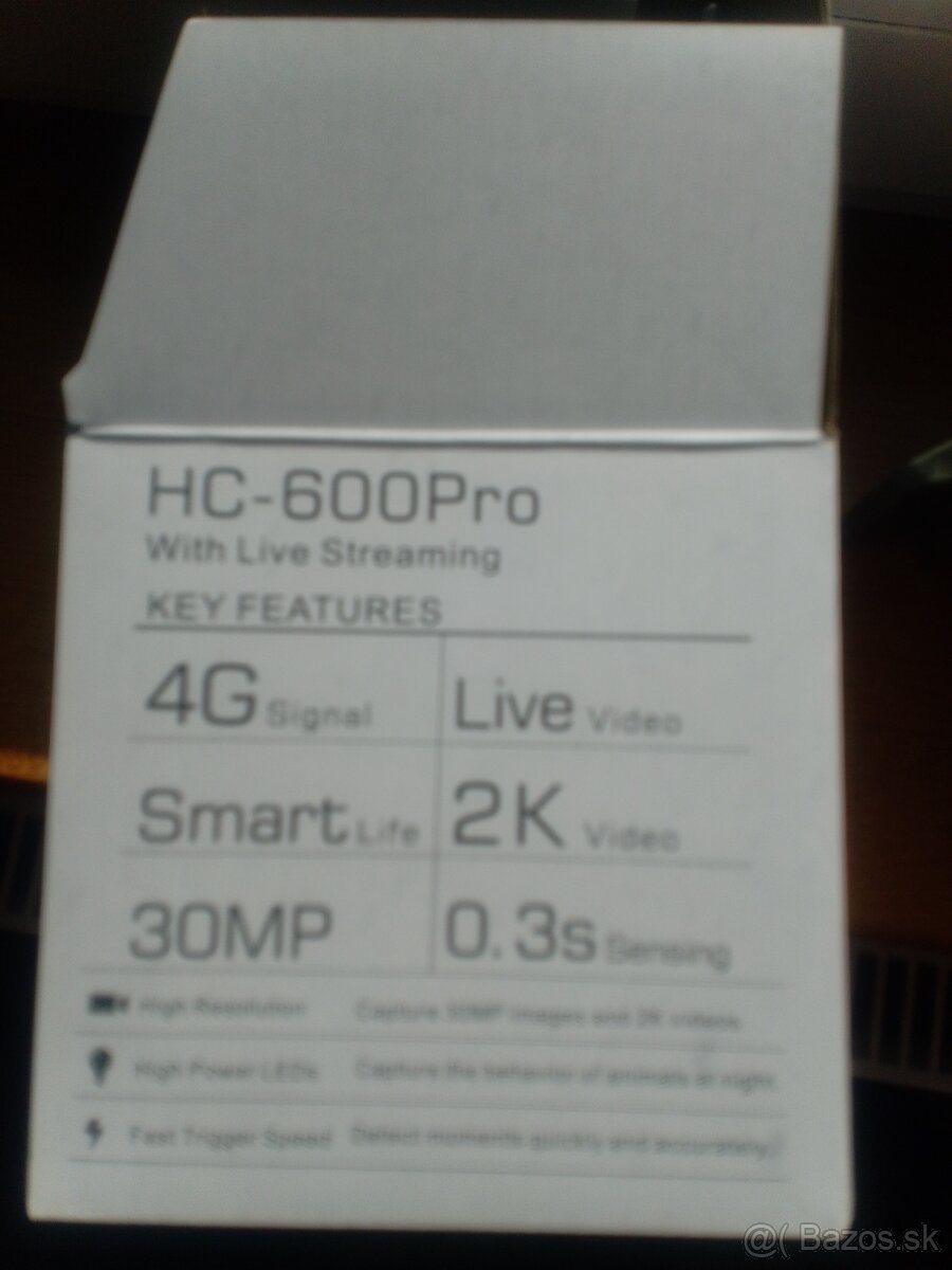 Solárna fotopasca 4G Trail camera Suntek HC 600Pro - 4