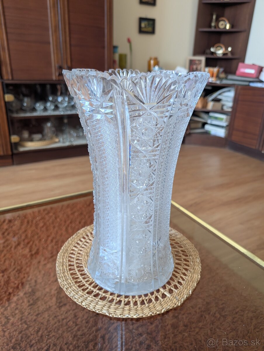 Vaza kristalova, vysoka - 4