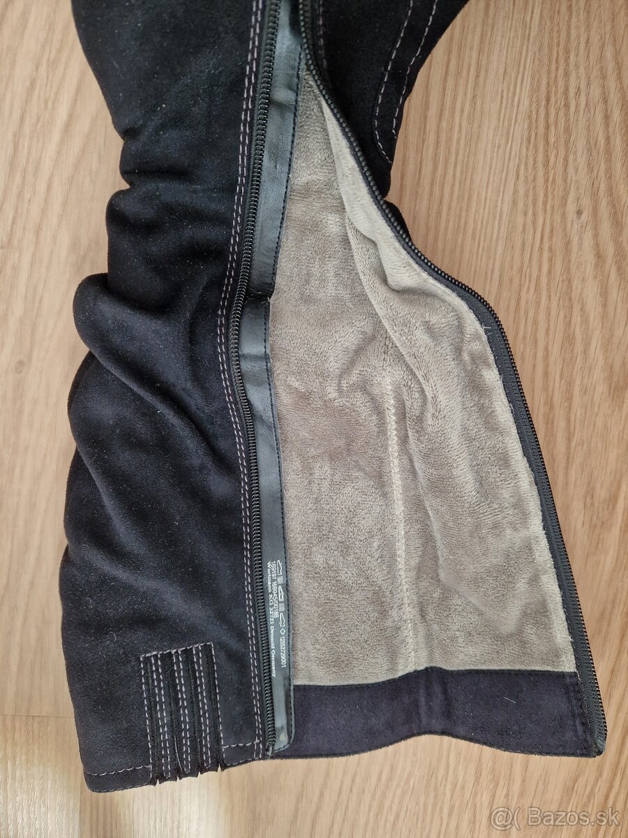 Dámske kožené čižmy Tamaris - 4