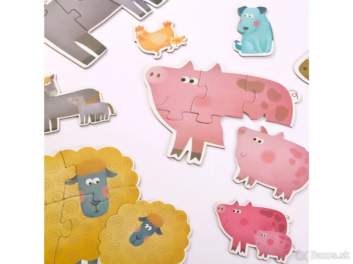 Mideer Moje prvé puzzle - Mama a dieťa - 4