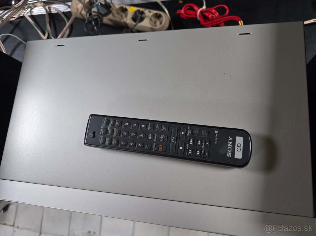 SONY CDP-591 cd prehrávač strieborný - 4