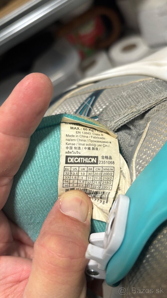 Detské korčule OXELO veľ. 35-38 - 4