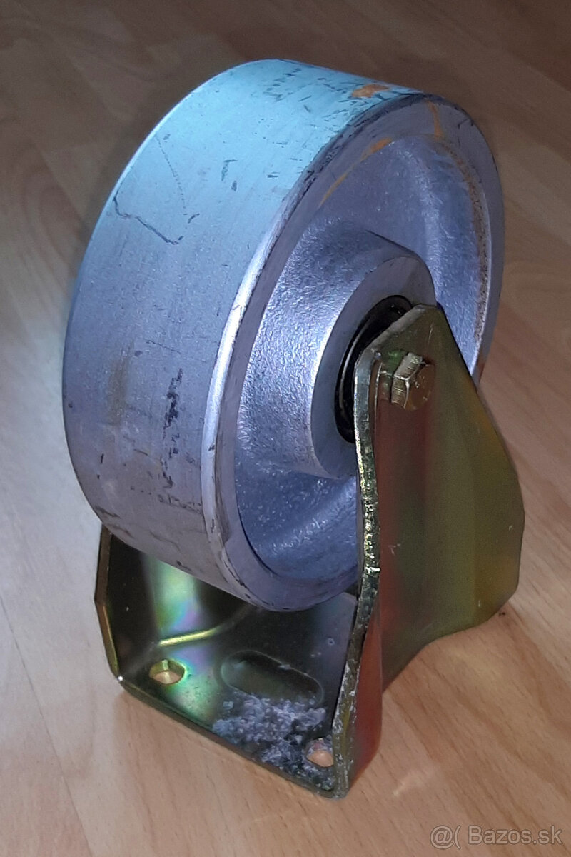 Liatinové koliesa na pevnej vidlici 180x60 - 4