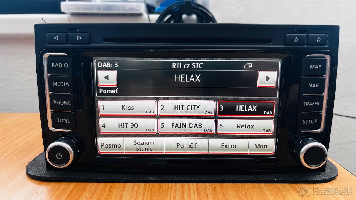 Rádio RNS 510 - Multivan / Touareg - RNS510 - DAB+ LED, SSD - 4