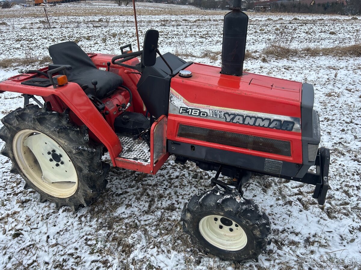 Predám Yanmar f18 d - 4