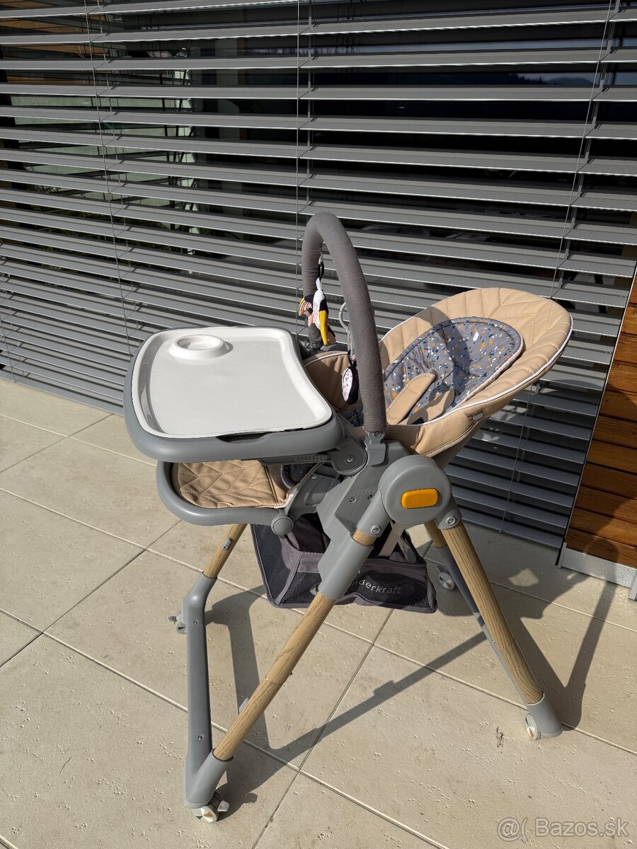 Kinderkraft detská multifunkčná jedálenska stolicka - 4