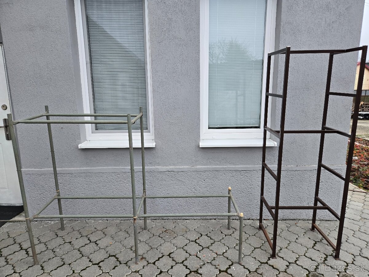 Kovové regály do špajze, do dielne - 4