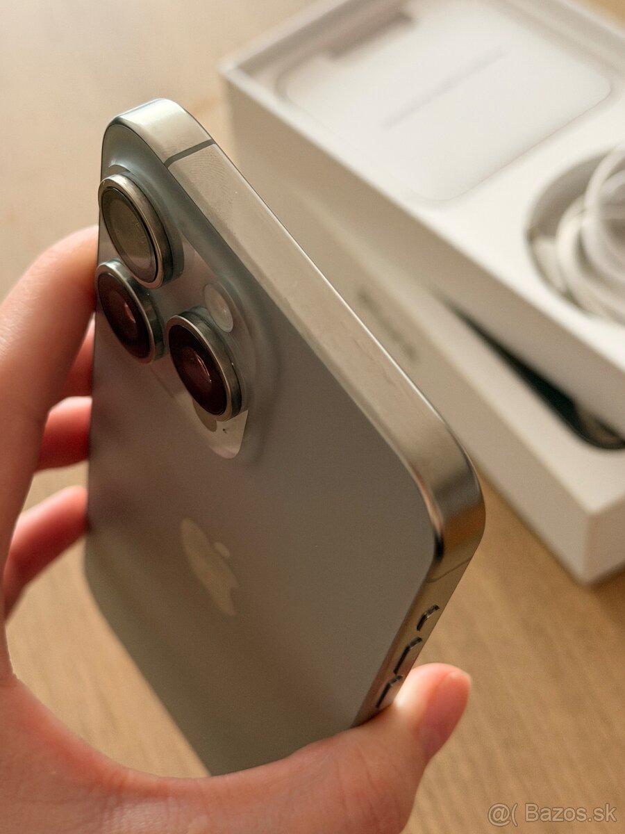 iPhone 15 Pro Max 256GB Natural Titanium – TOP STAV - 4