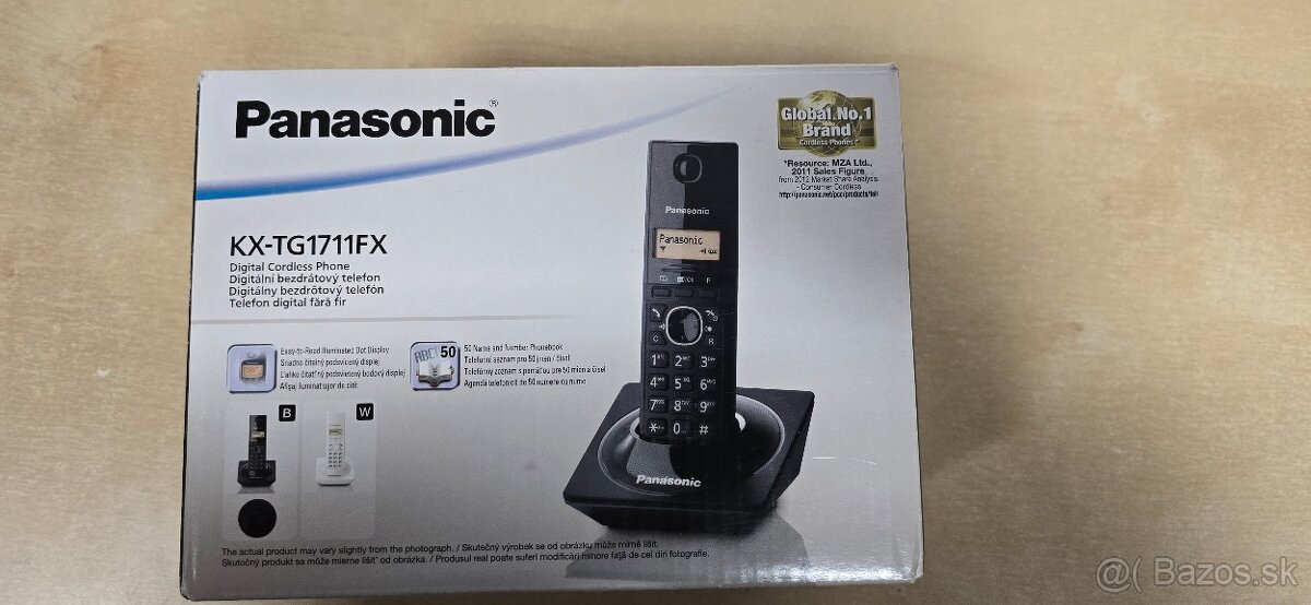 Panasonic KX-TG1711 bezdrôtový telefón - 4