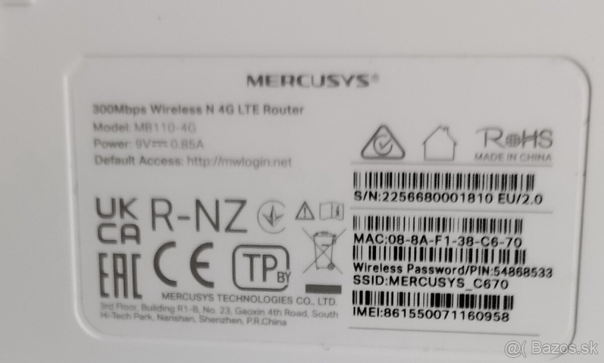 Modem Mercusys - 4