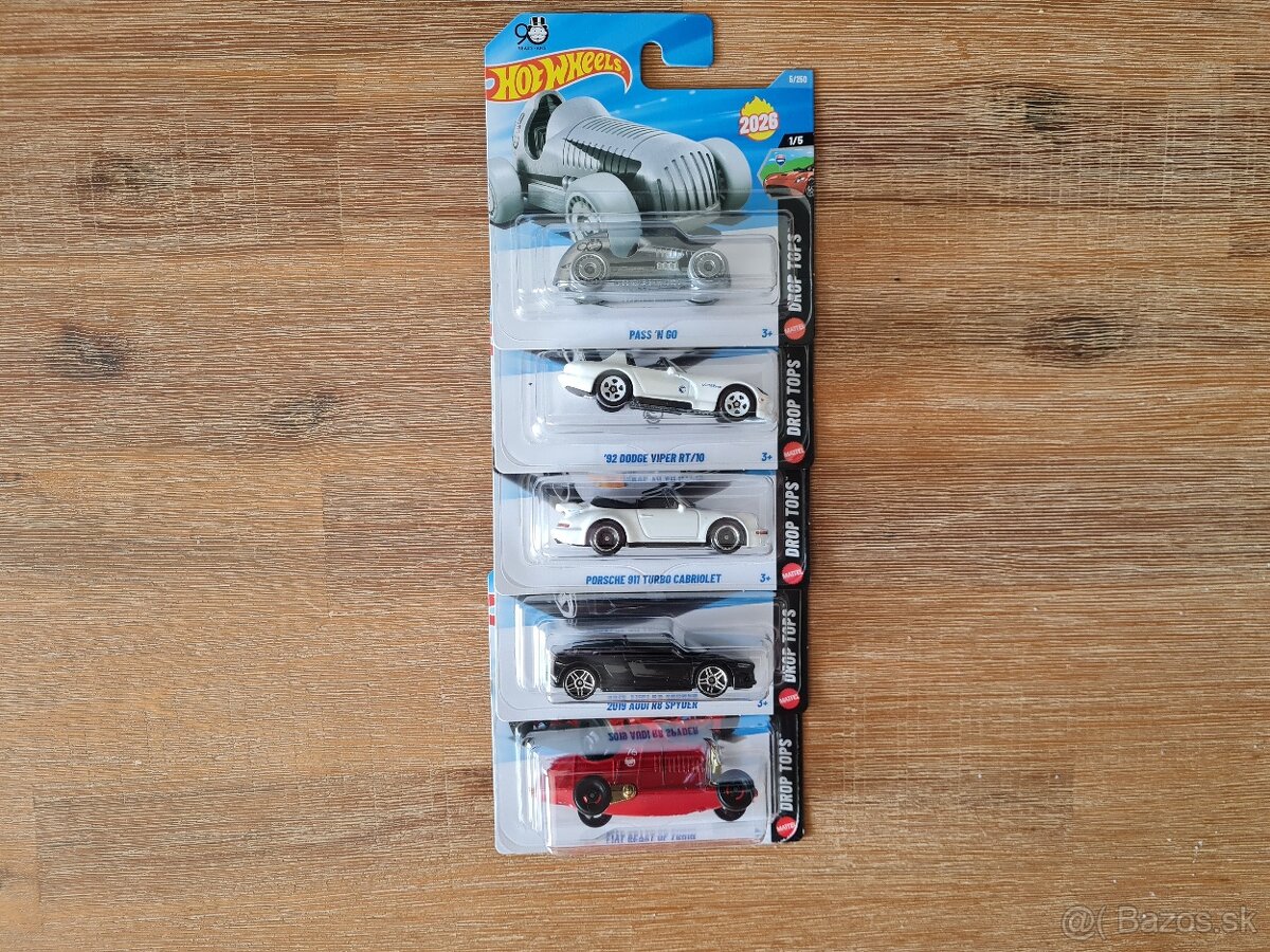 Miniseria Drop TOPS Hot Wheels 2026 - 4