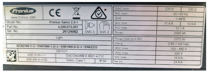 Fronius Galvo a príslušenstvo - 4