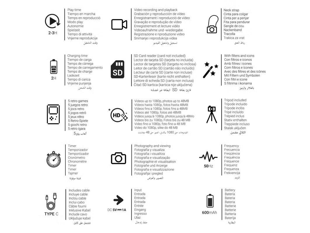 Detsky digitalny fotoaparat Ale-Hop - 4